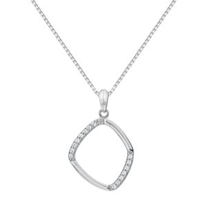 Ezüst medál Hot Diamonds Behold Large DP781