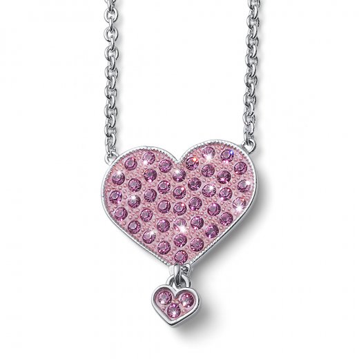 Gyermek nyaklánc L.O.L Surprise Dreamheart Swarovski kristályokkal L1002PIN
