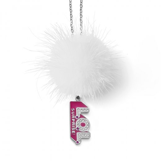 Gyermek medál L.O.L Surprise Fur Logo Swarovski kristályokkal L1010LOL