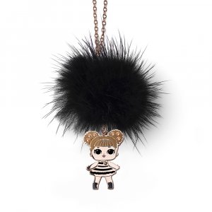 Gyermek medál L.O.L Surprise Fur Queenbee Swarovski kristályokkal L1010QUE