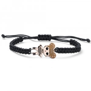 Gyermek karkötő L.O.L Surprise Ribbon LOL Queenbee Swarovski kristályokkal L3010QUE