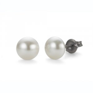 Fülbevaló Oliver Weber Sensitive PE Pearl flat mini cream