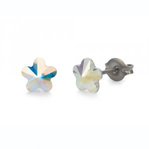 Oliver Weber fülbevalók Swarovski kristályokkal Sensitive PE Viola mini CRY AB