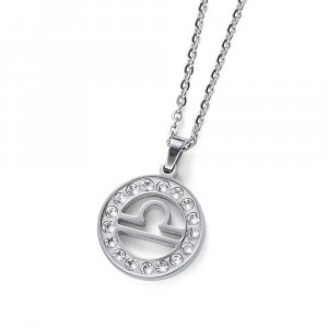 Oliver Weber medál Swarovski kristályokkal Libra STE CRY