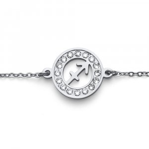 Oliver Weber karkötő Swarovski kristályokkal Sagittarius STE CRY