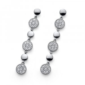 Oliver Weber fülbevalók Swarovski kristályokkal Shore RH CRY