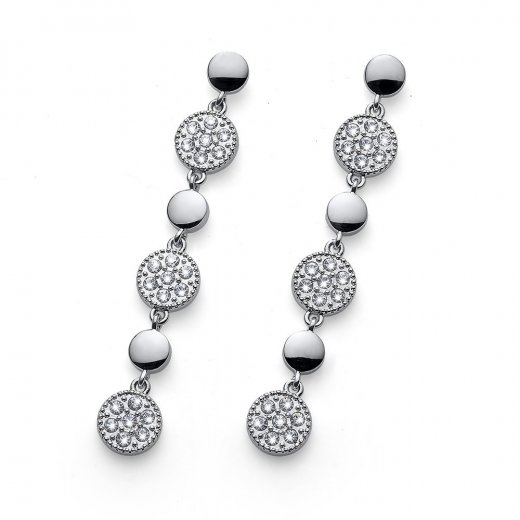 Oliver Weber fülbevalók Swarovski kristályokkal Shore RH CRY