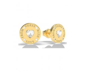 Fülbevaló Guess With Love UBE70037 gold