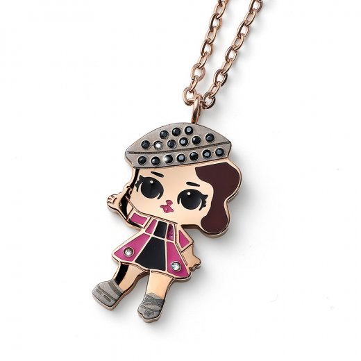 Gyermek medál L.O.L Surprise Merbaby deluxe Swarovski kristályokkal L1013MER