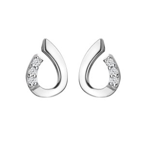 Ezüst fülbevaló Hot Diamonds Much Loved DE729