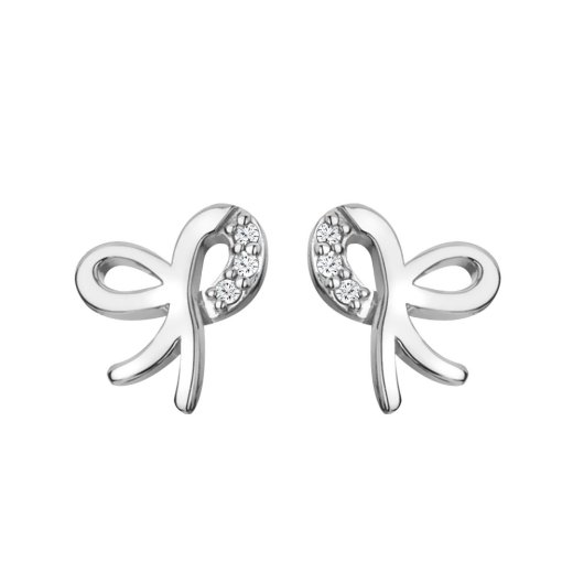 Ezüst fülbevaló Hot Diamonds Much Loved DE730