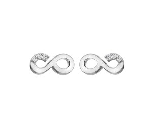 Ezüst fülbevaló Hot Diamonds Much Loved DE731