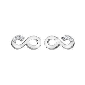 Ezüst fülbevaló Hot Diamonds Much Loved DE731