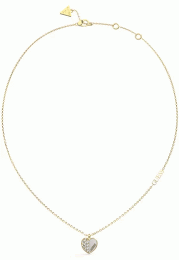 Nyaklánc GUESS Lovely Guess JUBN03041JWYGWHT