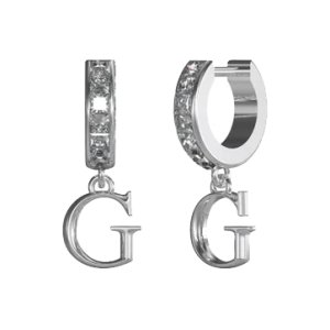 Fülbevaló GUESS Huggie Me JUBE03148JWRHT