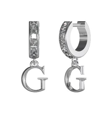 Fülbevaló GUESS Huggie Me JUBE03148JWRHT