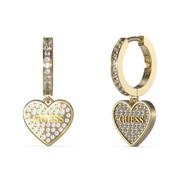 Fülbevaló GUESS Huggie Me JUBE03136JWYGT