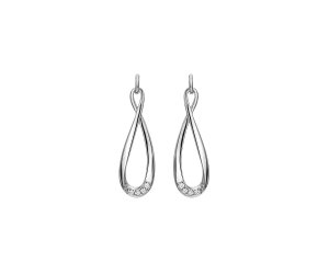 Ezüst fülbevaló Hot Diamonds Most Loved DE742