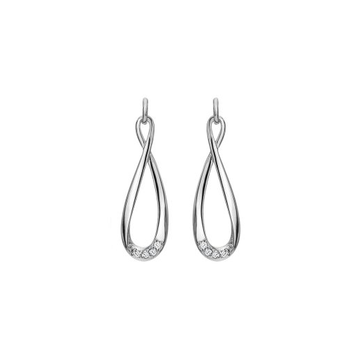 Ezüst fülbevaló Hot Diamonds Most Loved DE742