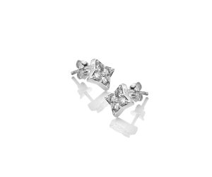 Ezüst fülbevaló Hot Diamonds Stellar DE747