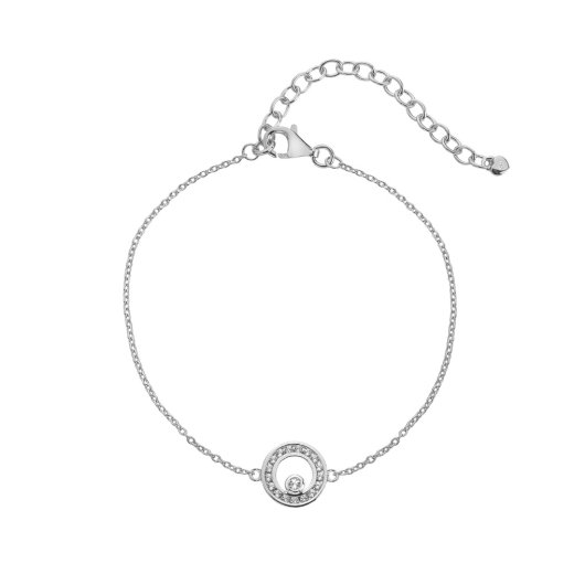 Ezüst karkötő Hot Diamonds Orbit DL661