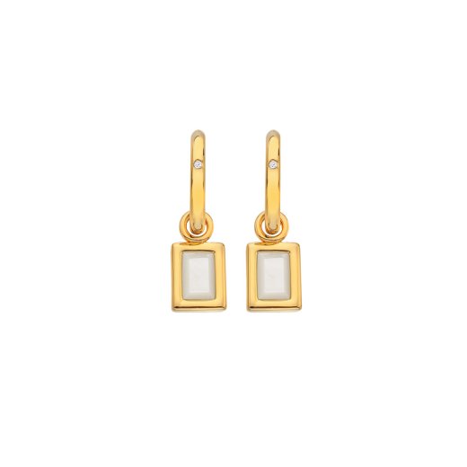 Ezüst fülbevaló Hot Diamonds X Gemstones DE765