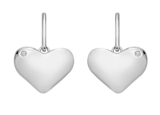Ezüst fülbevaló Hot Diamonds Desire DE780