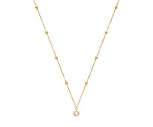 Ezüst medál Hot Diamonds X Gemstones DN196