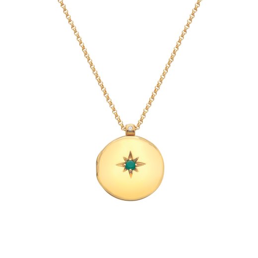 Ezüst medál Hot Diamonds X Gemstones Locket DP932