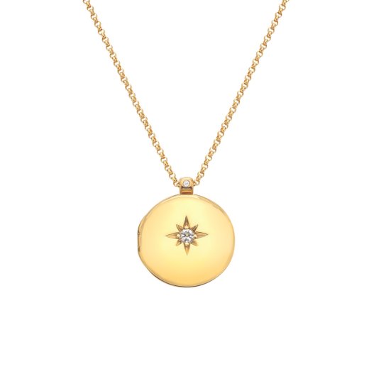 Ezüst medál Hot Diamonds X Gemstones Locket DP933
