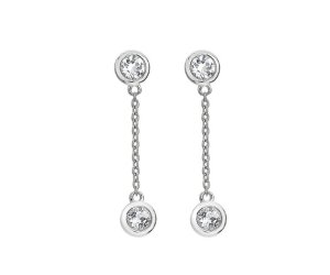Ezüst fülbevaló Hot Diamonds Tender DE750