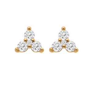 Ezüst fülbevaló Hot Diamonds x Jac Jossa Soul DE759