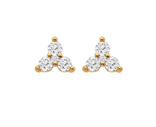 Ezüst fülbevaló Hot Diamonds x Jac Jossa Soul DE759