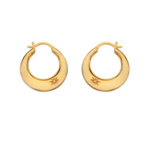 Ezüst fülbevaló Hot Diamonds x Jac Jossa Soul DE672