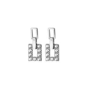 Ezüst fülbevaló Hot Diamonds Echo DE716