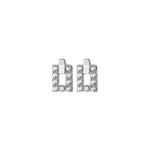 Ezüst fülbevaló Hot Diamonds Echo DE717