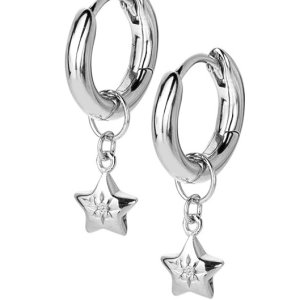 Ezüst fülbevaló Hot Diamonds Most Loved DE719