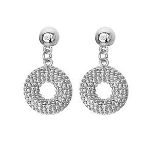 Ezüst fülbevaló Hot Diamonds Forever DE723